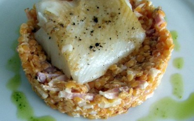 Luštěninový salát s křenem