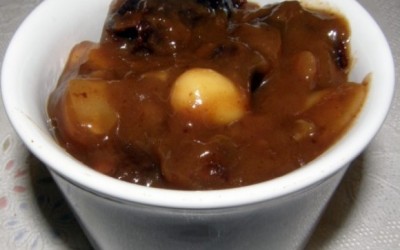 Černá omáčka – vánoční