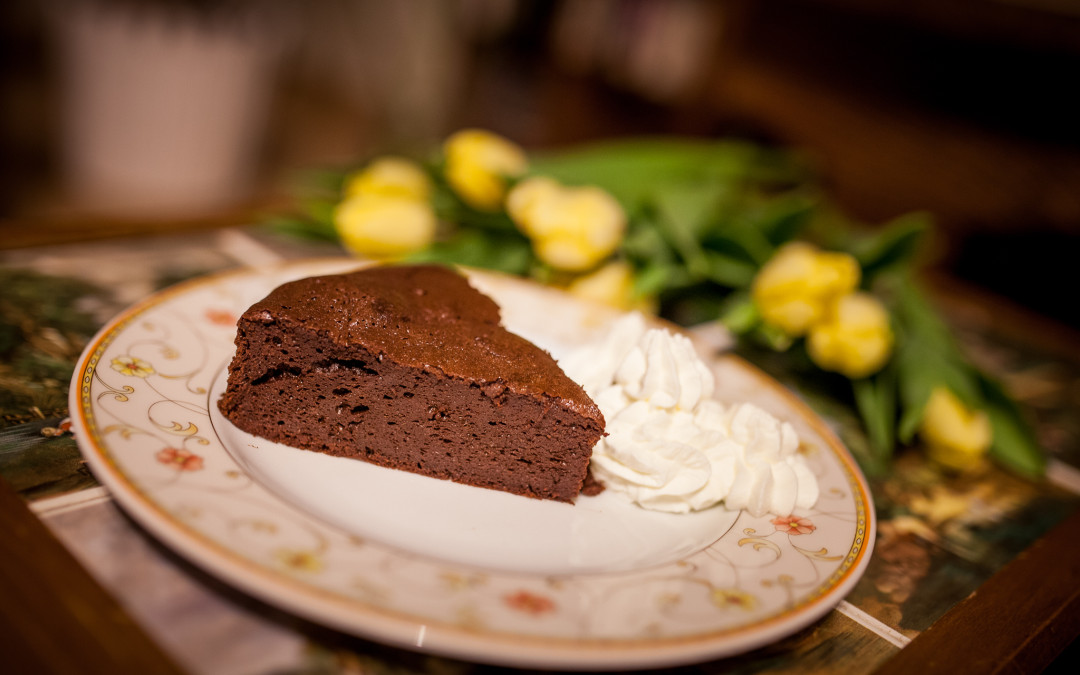 Čokoládový dort – pěna